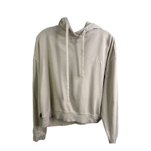 WSLY Women's Hoodie M  Pullover Sweatshirt  Ecosoft Classic Brown Tan Cotton‎